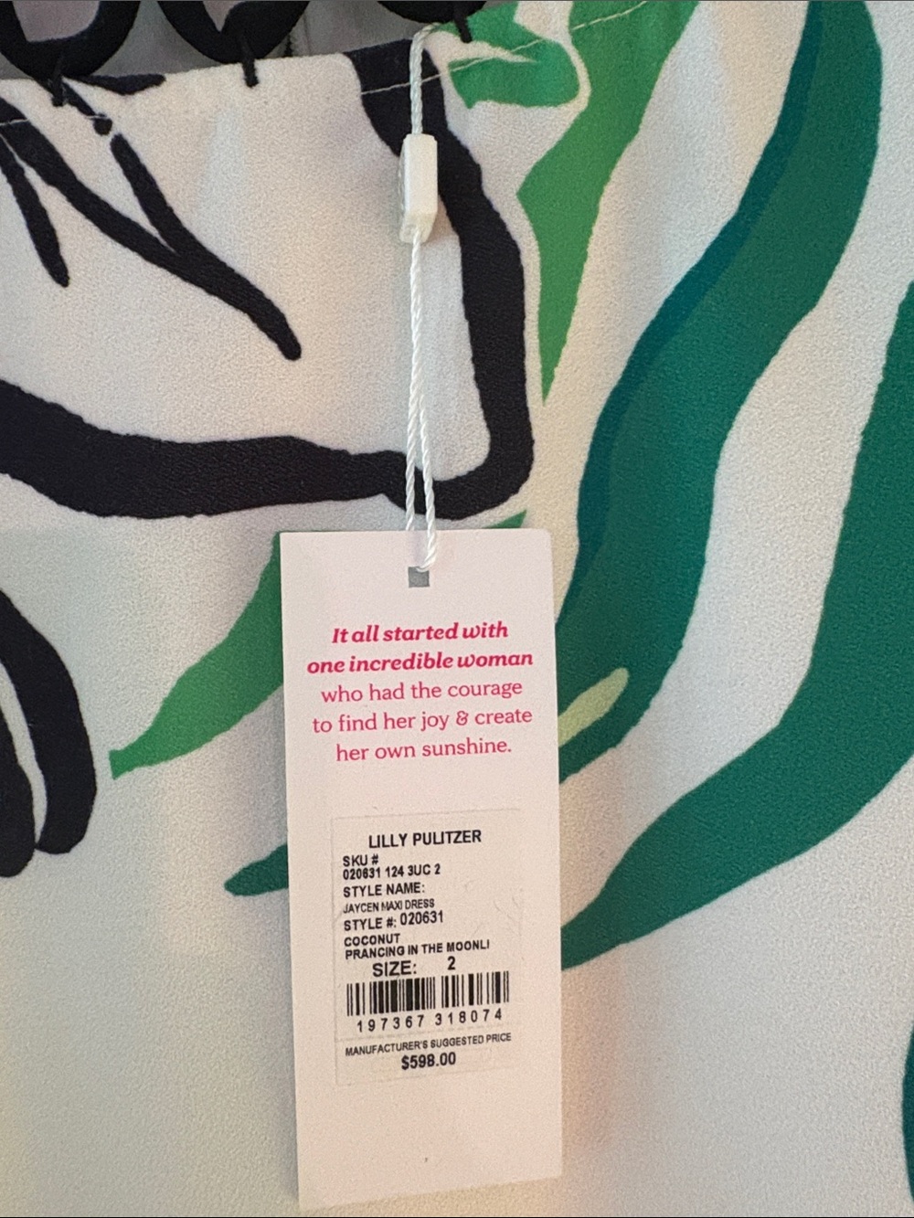 Lilly Pulitzer Jaycen Maxi Dress Size 2 - Picture 2 of 10